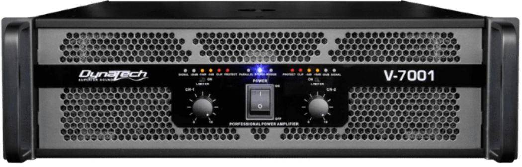 Dynatech V7001 2X3520W RMS @ 2 Ohm Class H Amplifier