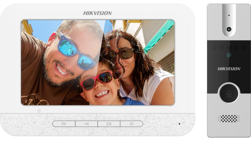 HIKVISION 7" VDP Video Door Phone Kit (DS-KIS204T)