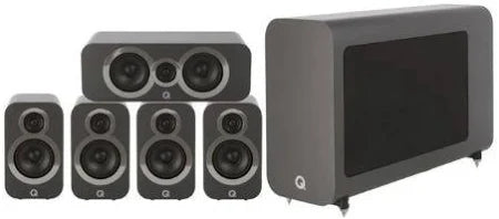 Q Acoustics Q3010i- Dolby 5.1 Surround Sound Cinema Speaker Package