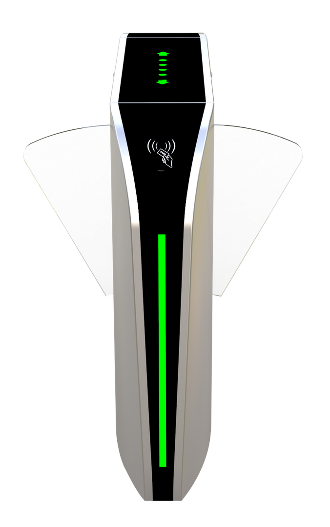 ZKTeco FBL300 Stainless Steel Flap Barrier