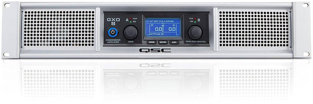 Qsc Gxd8 Power Amplifier With Dsp