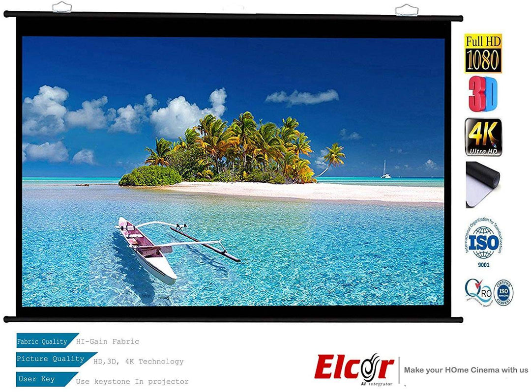Elcor 5 X 7 Ft Hdr Support Projector Screen