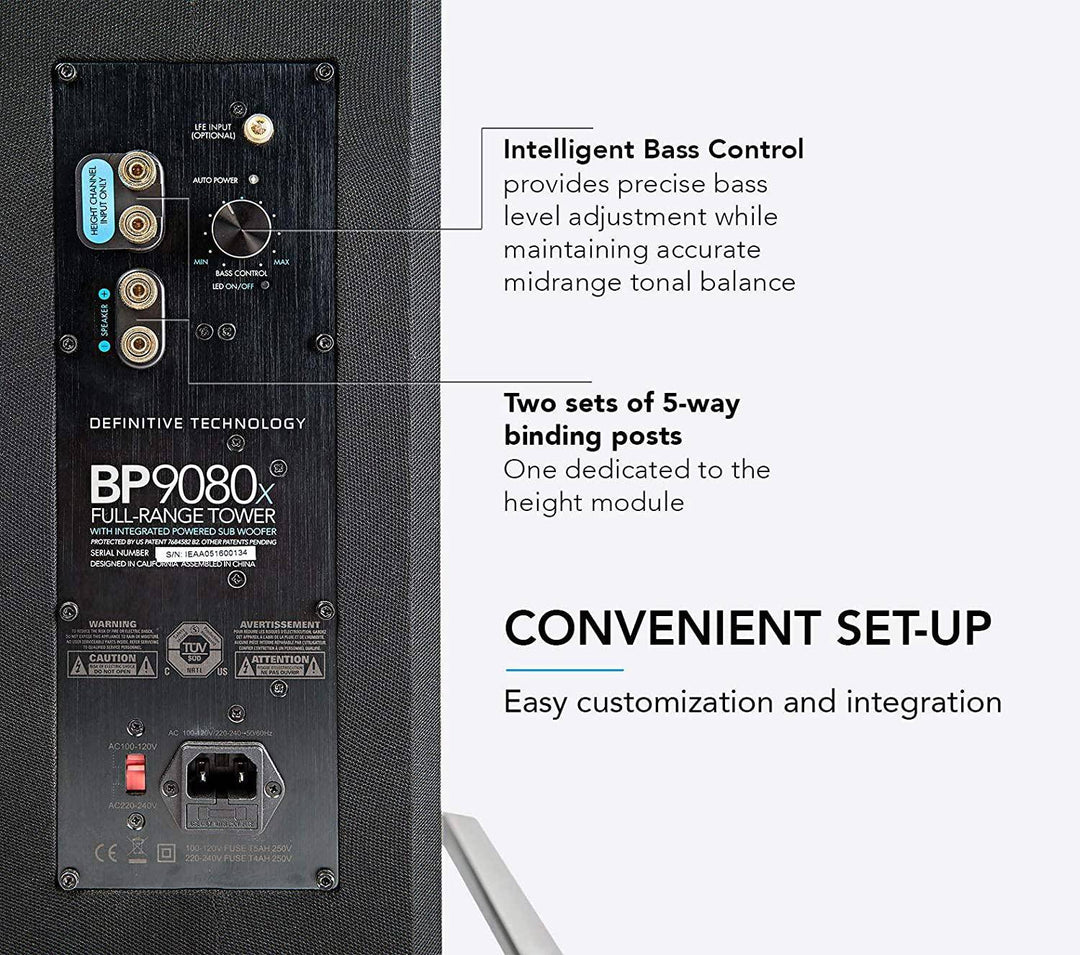 Definitive technology Bp9080x Floorstanding Speakers (pair)