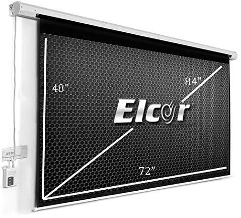 Elcor Motorised 84 Inches 4:3 Aspect Ratio Projector Screen