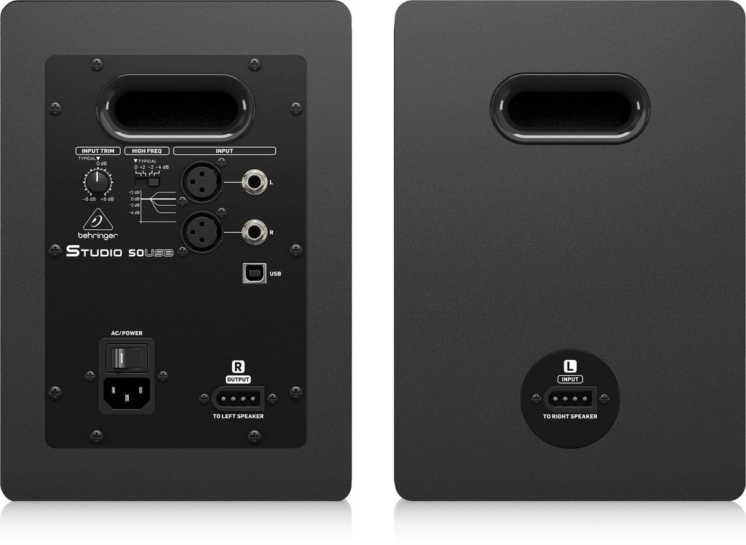 Behringer Studio 50usb High-resolution Bi-amped Reference Studio Monitors With usb Input