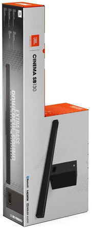 Jbl Cinema Sb130 2.1 Channel Soundbar With Wired Subwoofer (110w, Dolby Digital, Extra Punchy Bass)
