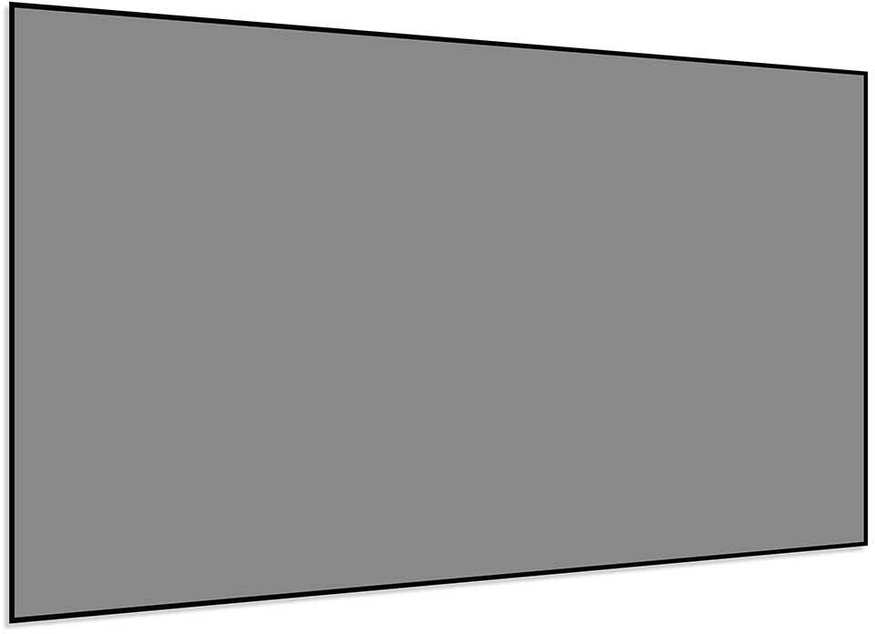 Elite Screens AR150DHD5 Aeon Series - 150 Inches CineGrey 5D Edge Free/Edgeless Fixed Frame Projection Screen