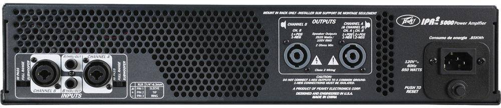 Peavey IPR2 5000 2-Channel Power Amplifier
