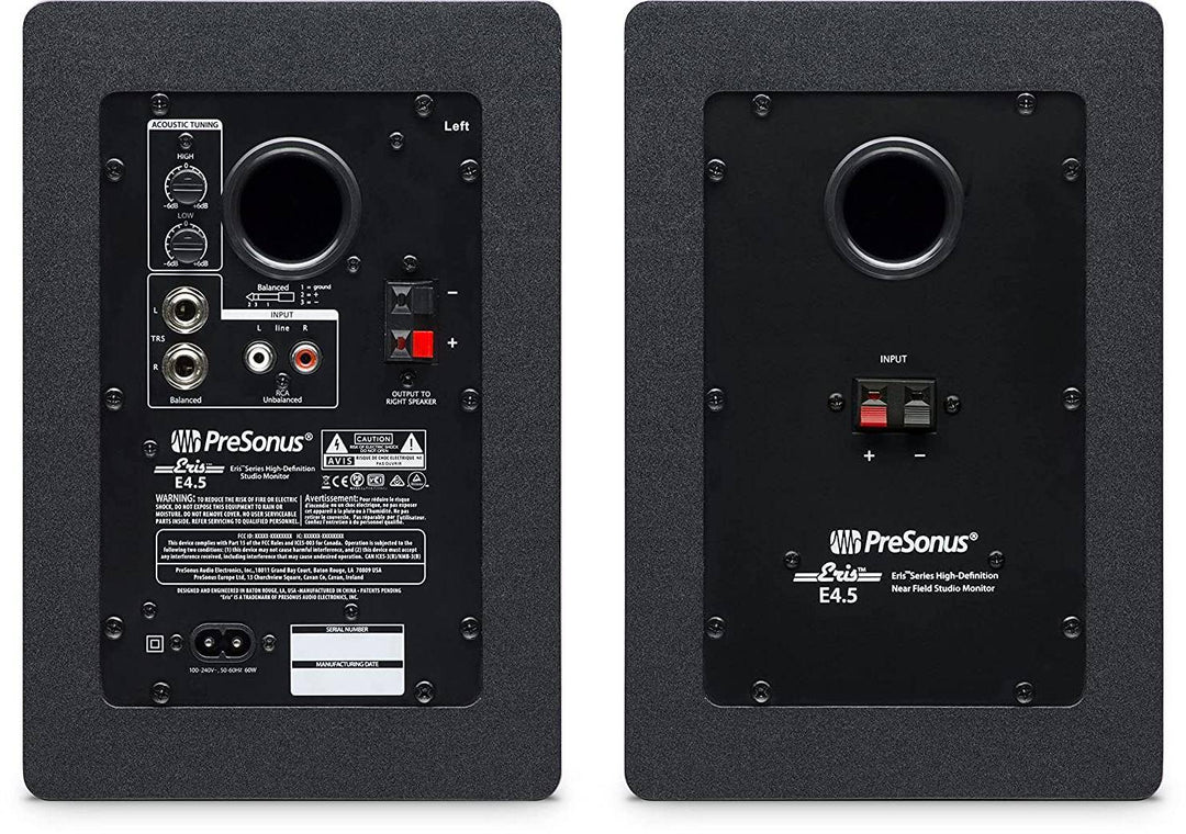 Presonus Eris E4.5 Near Field Studio Monitor Speaker (pair)