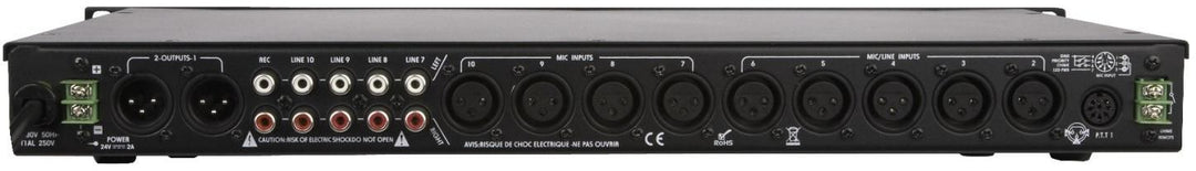 Artsound PM-2S01, Preamplifier 10 Inputs, 2 Zone Outputs