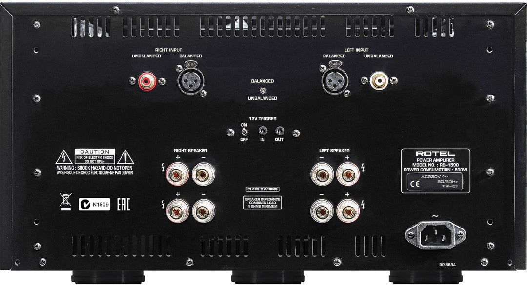 Rotel RB-1590 Stereo Power Amplifier