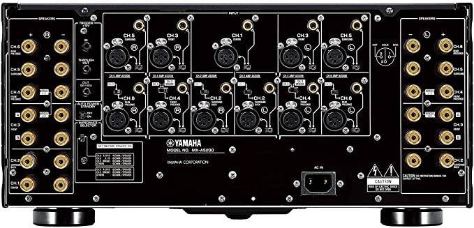 Yamaha Aventage 11-channel Power Amplifier Black (mx-a5200bl)