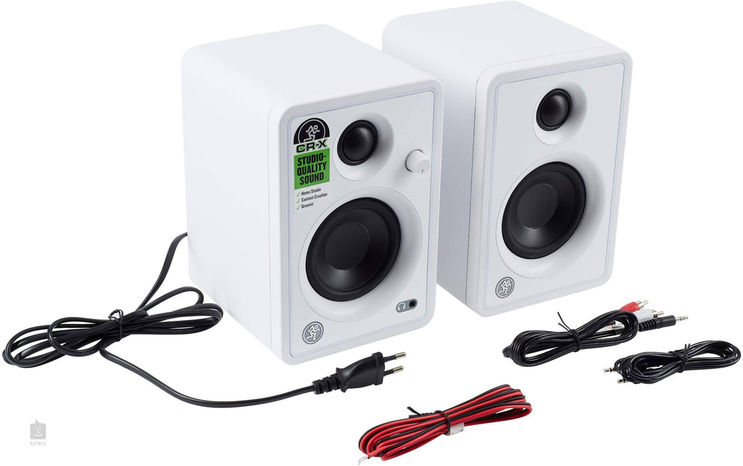 Mackie Cr3-xbtltd-wht Powered Monitors With Stereo Sound