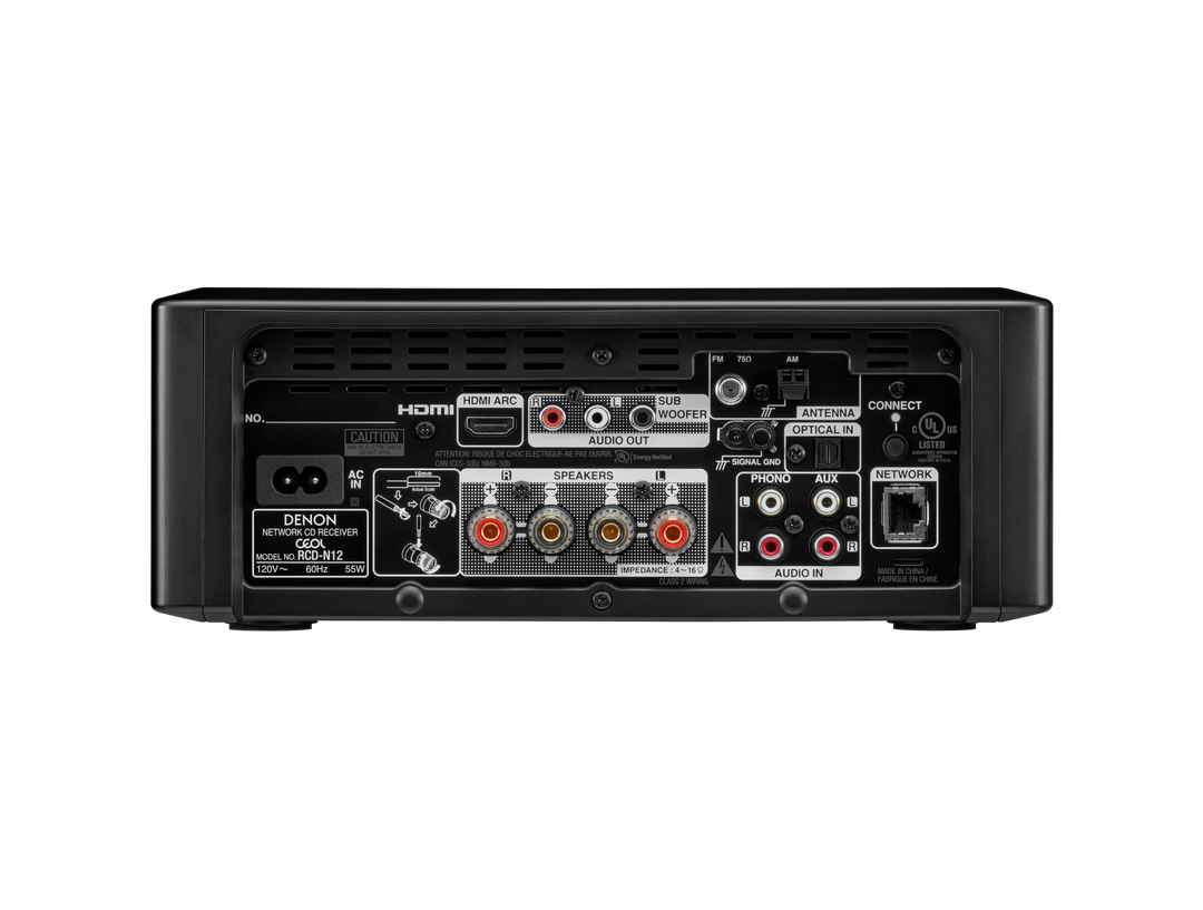 Denon Ceol RCD-N12 HiFi System with CD, Wifi, Bluetooth and FM/AM Tuner