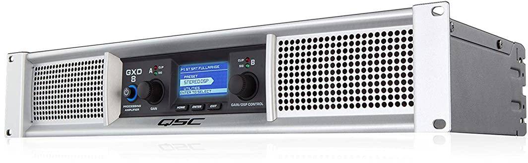 Qsc Gxd8 Power Amplifier With Dsp