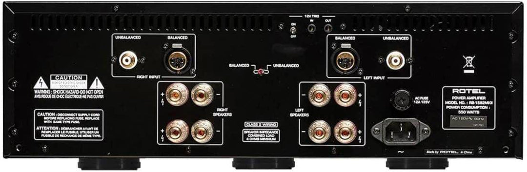 Rotel Rb-1582 Mkii Stereo Power Amplifier