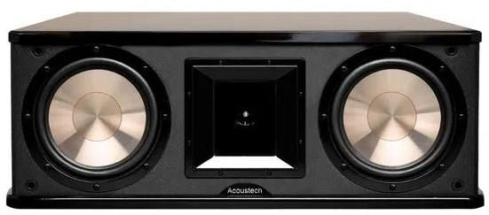 Bic America Acoustech Pl 28ii 225w 3-way Slim 8â€³ Center Channel Speaker