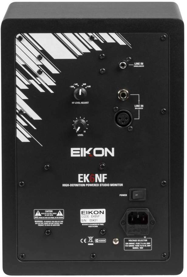 Proel EK6NF 6.5 Inch Near Field Monitors Speaker
