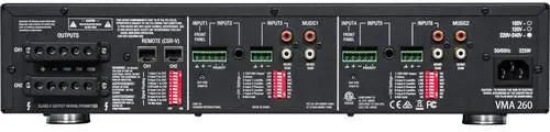 JBL VMA 260 8 input x 60/120W output Mixer/Amplifiers JBL