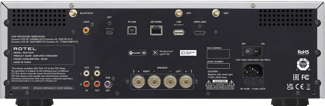 Rotel RAS-5000 Integrated Streaming Amplifier