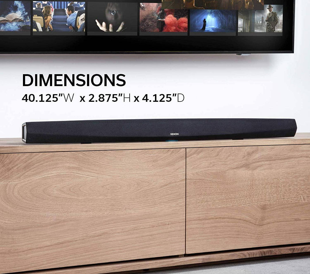 Denon Dht-s516h Home theater Dolby Digital Soundbar With Heos