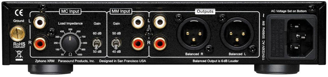 Parasound ZPhonoXRM Phono Preamplifier