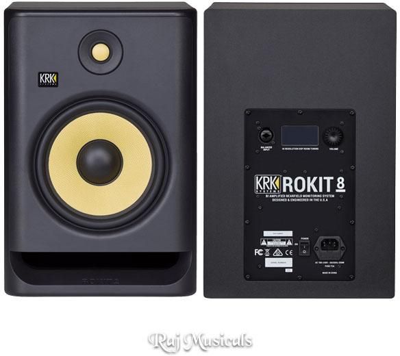 Krk Rokit 8 G4 8-inch Powered Near-field Studio Monitor (pair)