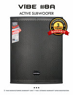Load image into Gallery viewer, Hawk VIBE 118A 2600 Watts 18 inches Active Subwoofer