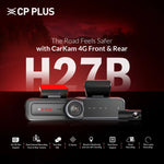 Load image into Gallery viewer, CP PLUS 4G Dashcam for Car | Full HD Front &amp; Rear Dash Camera |  CP-H27B