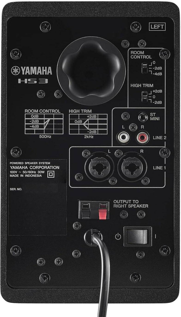 Yamaha Hs3 Powered Studio Monitor Speakers (pair)
