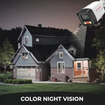Load image into Gallery viewer, CP Plus 4MP Dual Light Bullet IP Camera | Built-in Mic &amp; Speaker | STQC | CP-UNC-TA41L3B-D-LQ