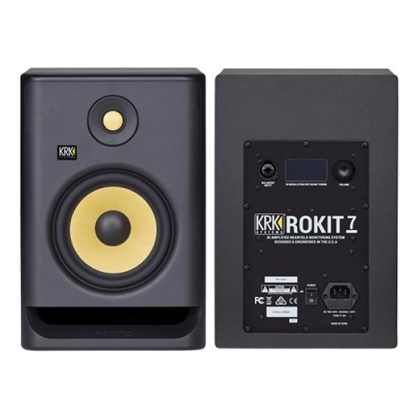 rk Rokit 7 G4 7-inch Powered Near-field Studio Monitor Rp7 G4 -( Pair)