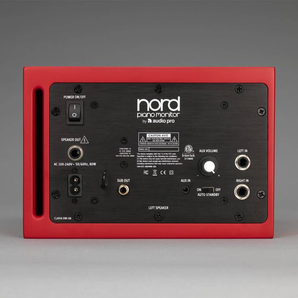 Nord Piano Monitor V2 Active Stereo Speakers (Pair)