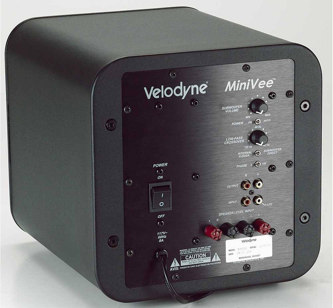 Velodyne Acoustics MiniVee X - 8 inches Active Subwoofer