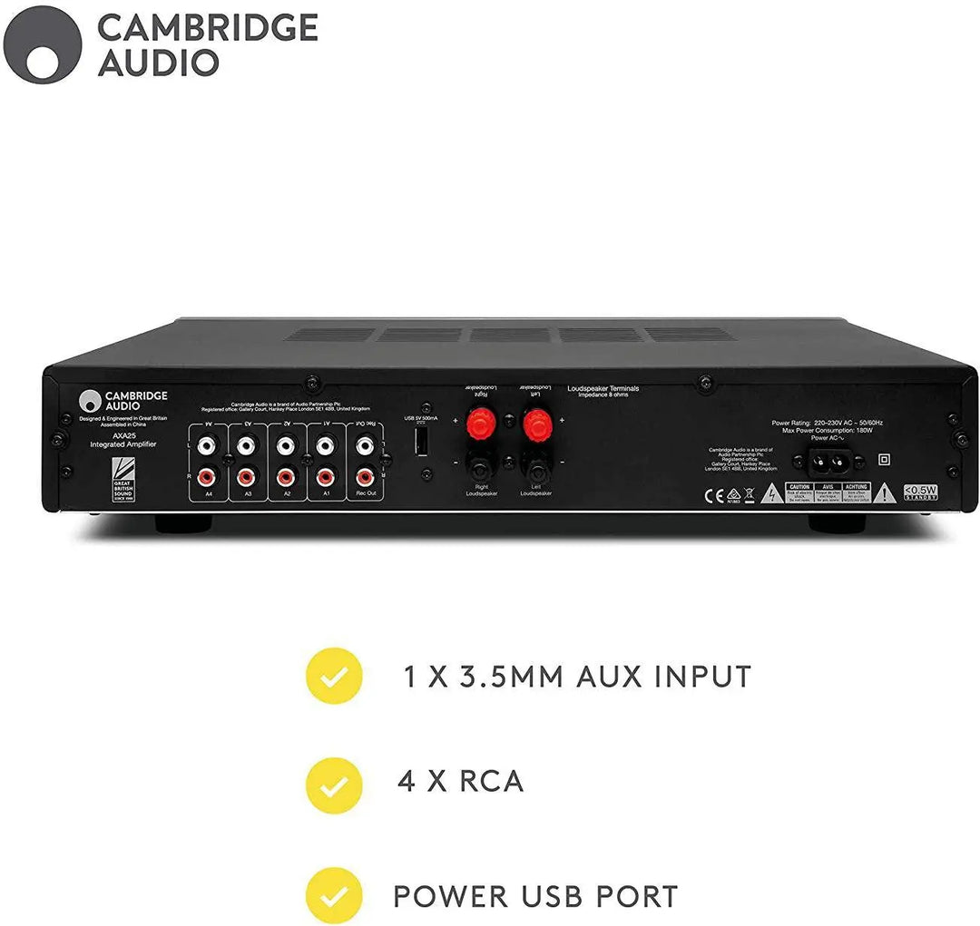 Cambridge Audio Ax-a25 Integrated Amplifier Cambridge Audio