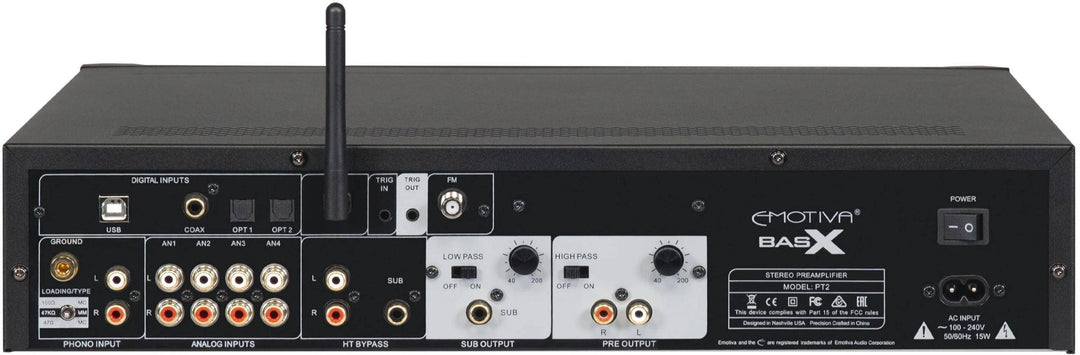 Emotiva BasX PT2 Stereo Preamp