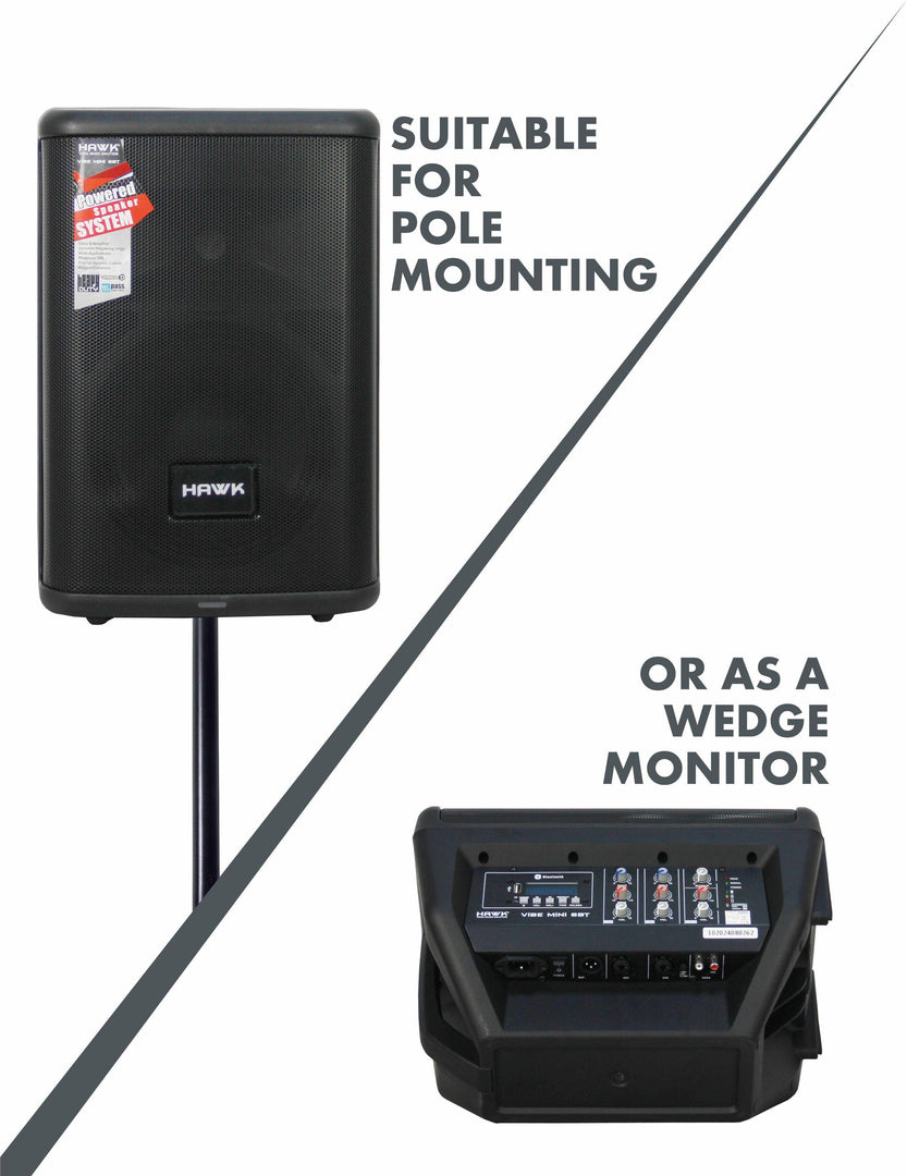 Hawk VIBE MINI 8BT 1800 Watts portable pa system