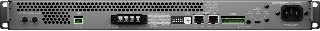 Bose Professional PowerSpace P21000A versatile power amplifier