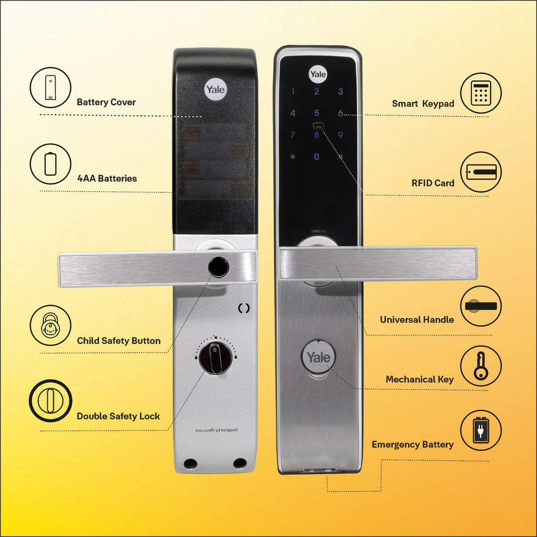 YALE YDM 3115 AV Series- Smart Lock