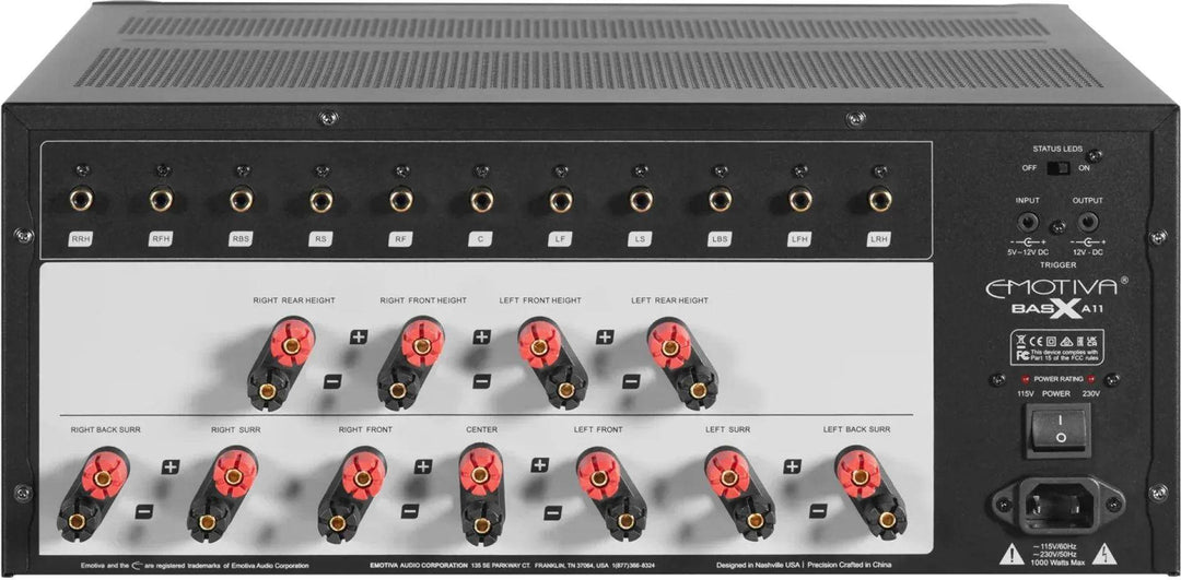 Emotiva Basx a11 Eleven-Channel Power Amplifier