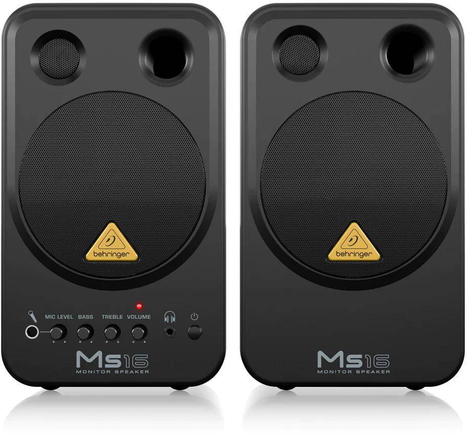 Behringer Ms16 Active 16w High Performance Personal Monitor System
