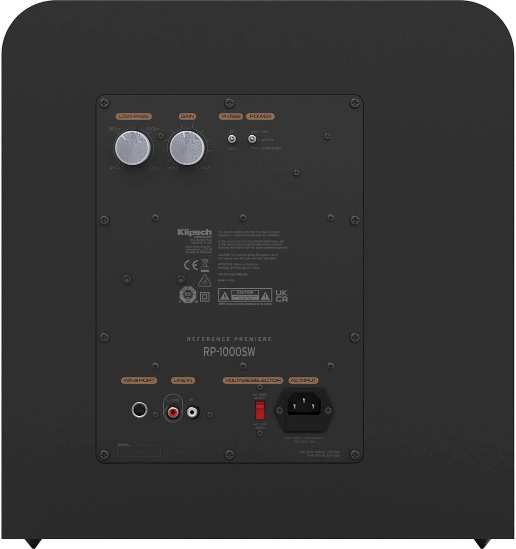 Klipsch RP-1000SW Powered subwoofer wireless adapter Klipsch
