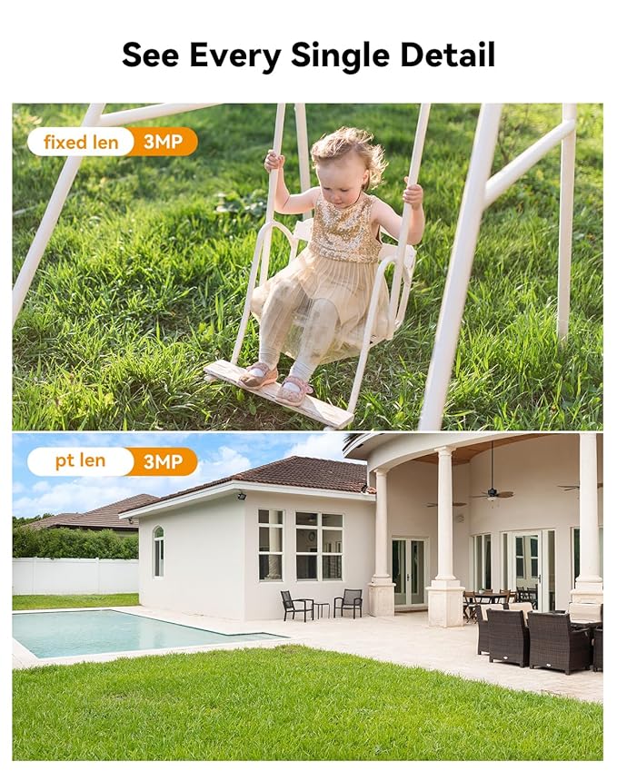 Imou 3MP+3MP 1296p Dual Lens CCTV Camera Home Outdoor, Pan-Tilt Wi-Fi Camera