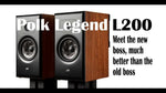 Load image into Gallery viewer, Polk Audio Legend L200 Large Premium Bookshelf Speakers (pair) Polk Audio