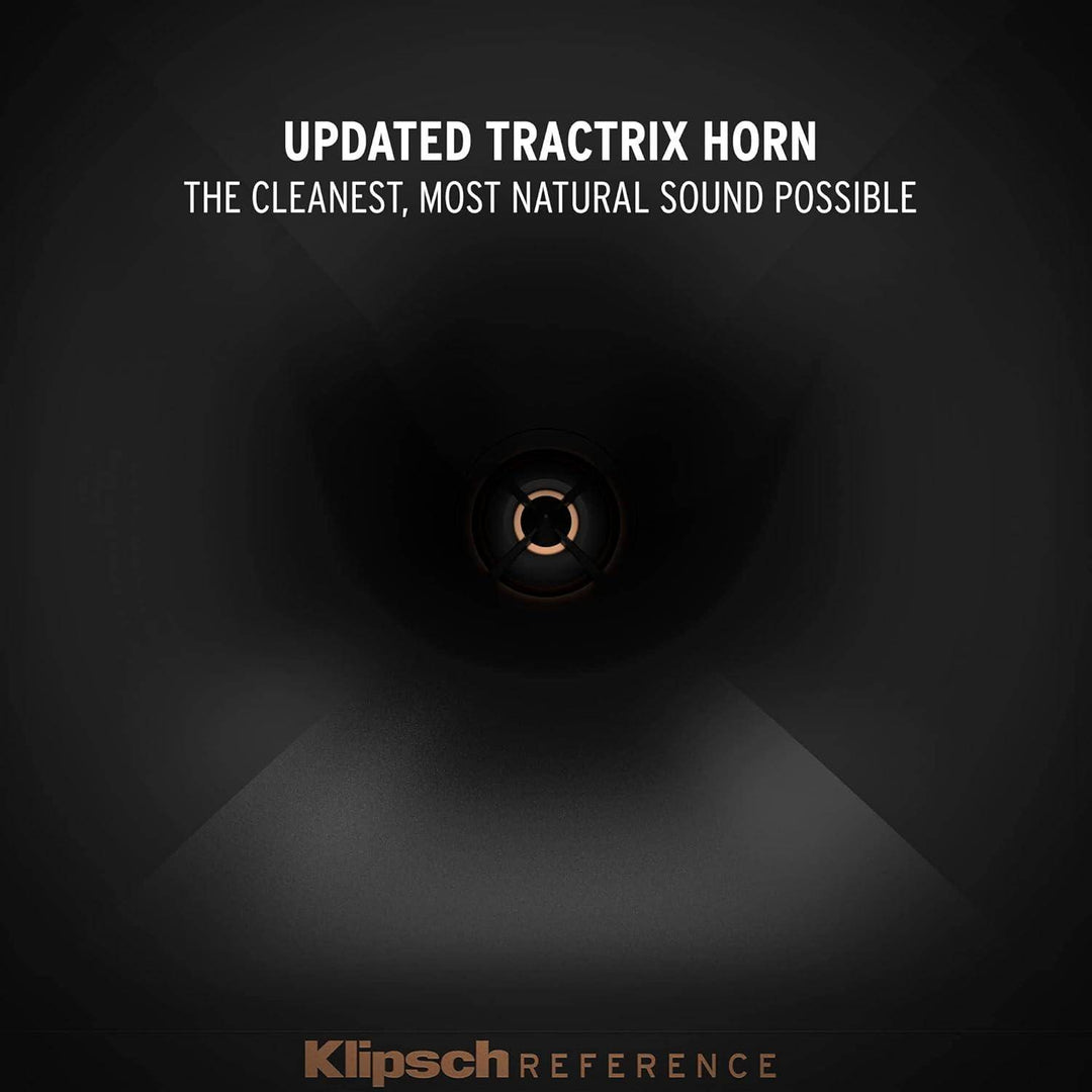 Klipsch R-50m Bookshelf Speakers With Proprietary tractrix Horn-loaded technology