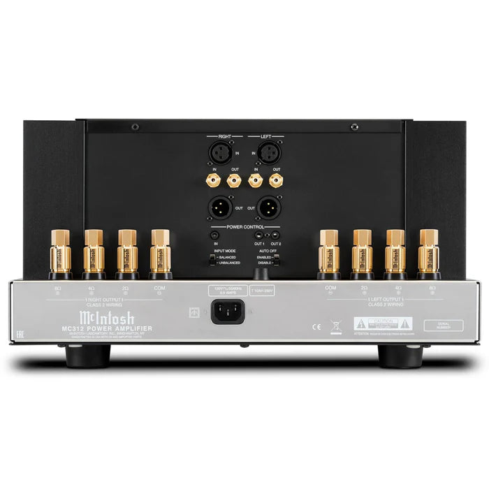 McIntosh Labs MC312 - 2 Channel Solid State Power Amplifier