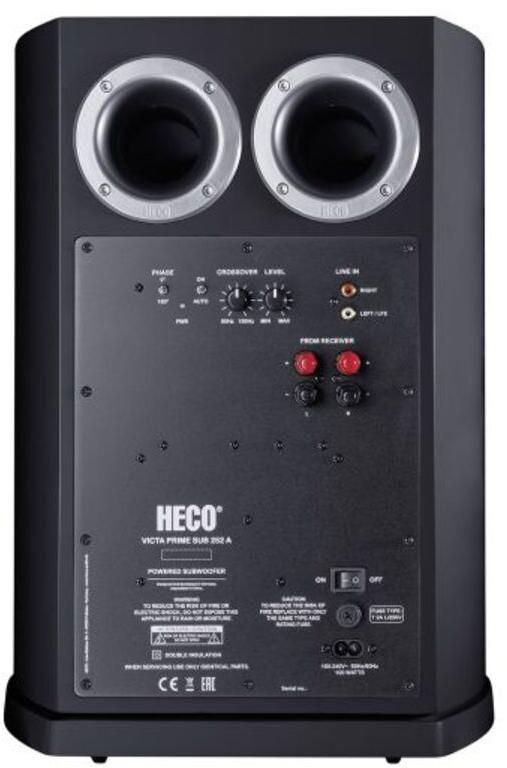 Heco Sub 252a - Active Subwoofer