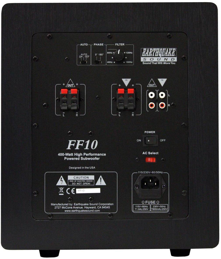 Earthquake Ff10 Powered Subwoofer
