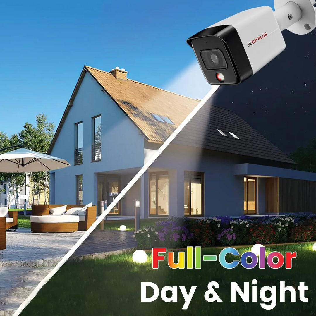 CP Plus 8MP Night Color IP Bullet Camera (30m, PoE) | STQC | CP-UNC-TA81L3C-LQ