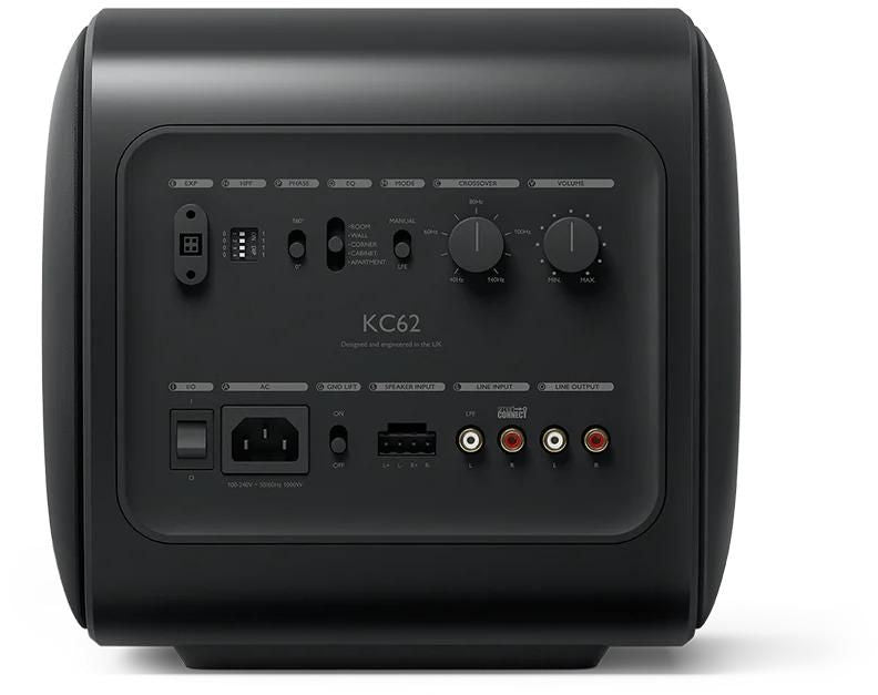 Kef Kc62 uni-core Force Cancelling Compact Subwoofer